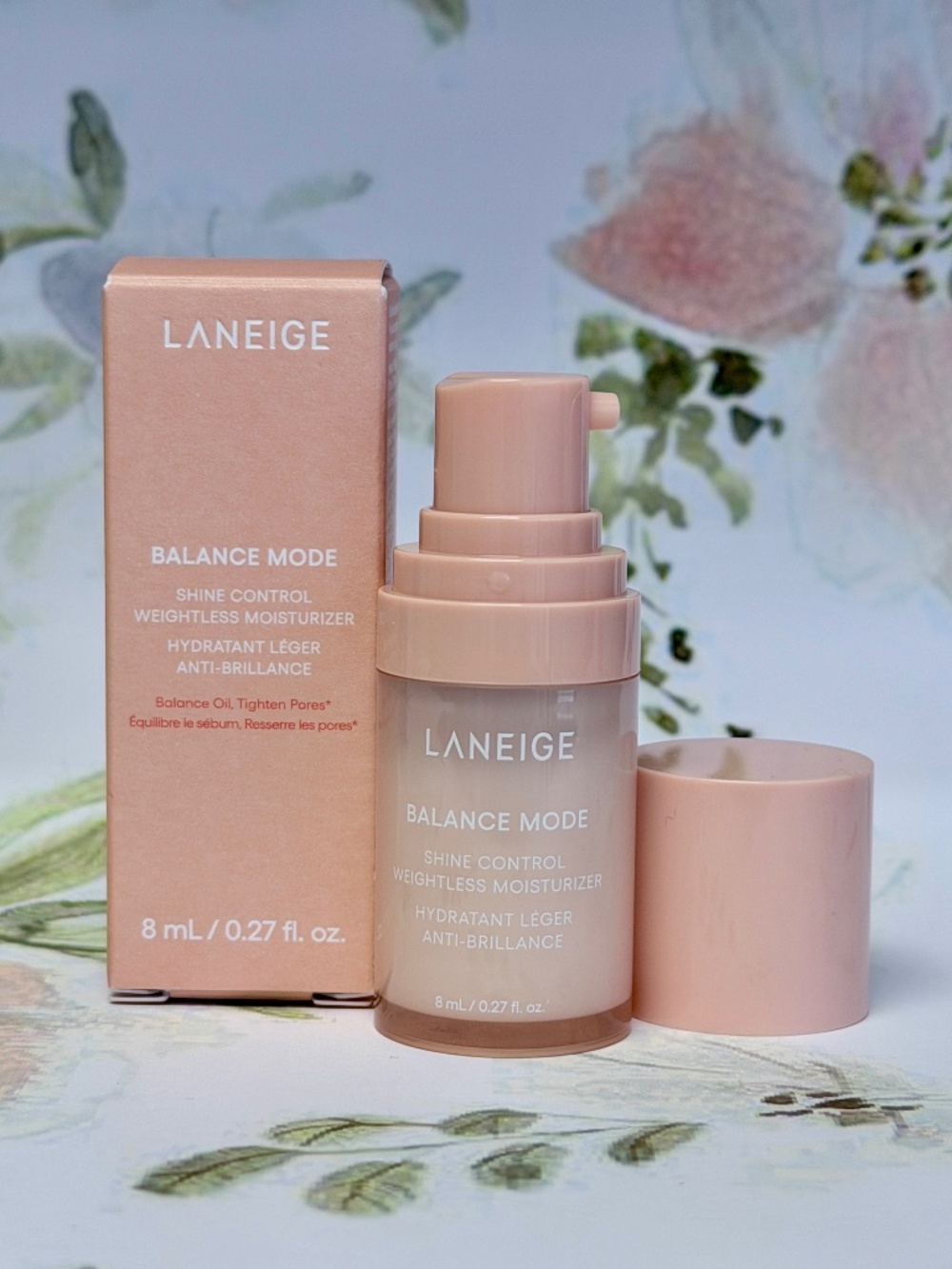 5 for $15 🌸 LANEIGE | BALANCE MODE Shine Control Weightless Moisturizer